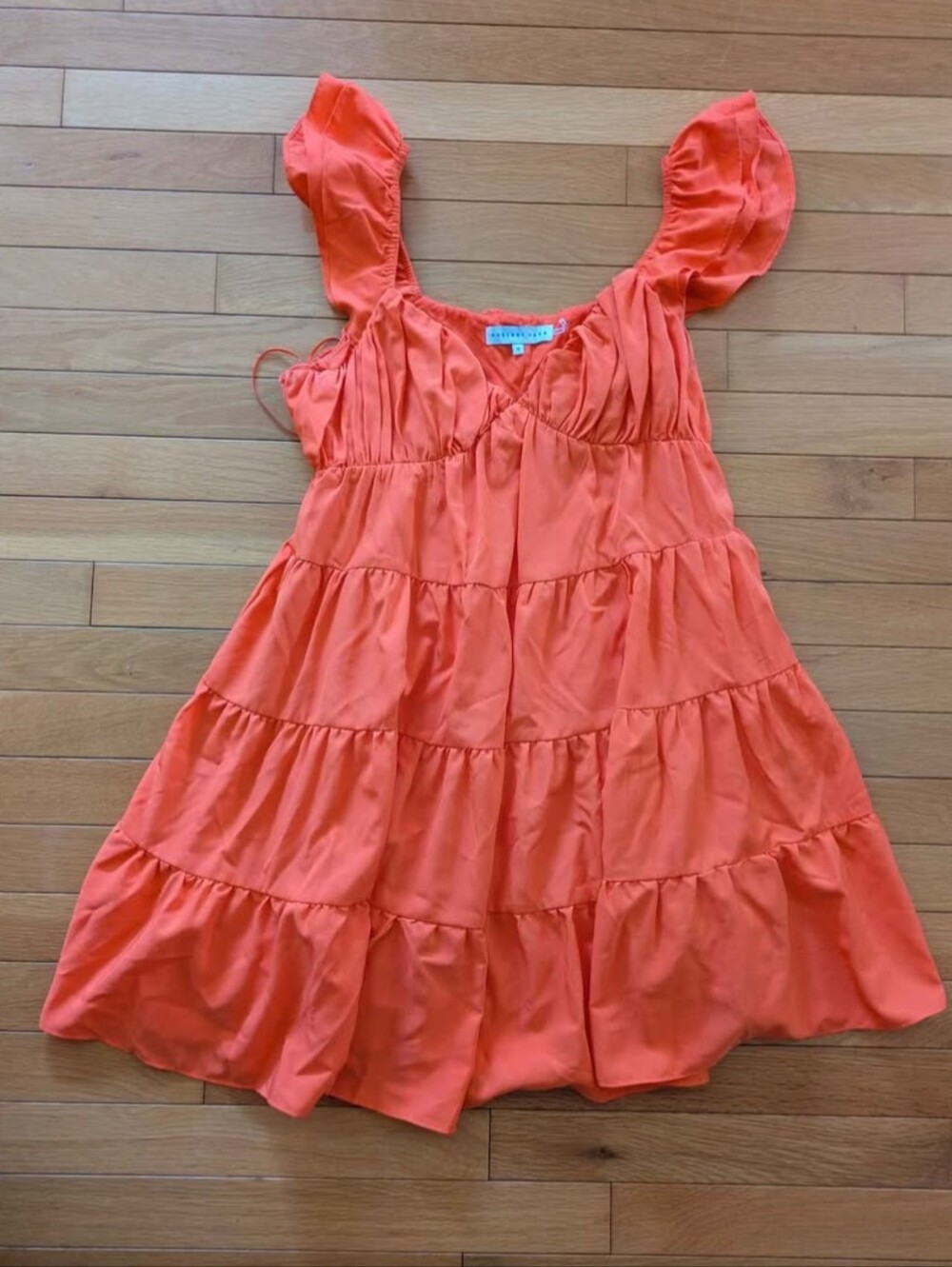 Orange Summer Dress
